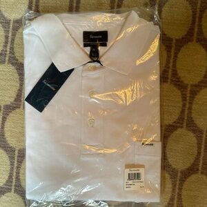 Façonnable Classique PIQUÉ POLO - White